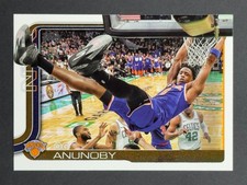 2025-26 Topps Basketball Base 15 OG Anunoby - New York Knicks
