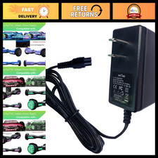 42V AC/DC Adapter Charger for 36V 2Ah Battery, 4-Prong Power Supply, Compatible
