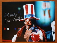 Carl Weathers, Apollo, Rocky, Signed Autographed Photo 8x6 in