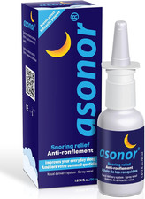 Snoring Nasal Spray - Fast Snore Stopper Drops for Better Sleep, Natural Breathi