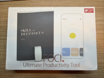 Foci 2 Ultimate Productivity Tool W Skill Of Deep Focus Book & Breathing Signal