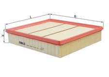 MAHLE Luftfilter LX 469/1 Filtereinsatz für A8 4A2 4D8 4A5 C5 4B2 4D2 4B5 C4 A6