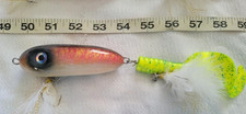 4) Jerkbait - Glide Bait Sinking & Soft Tail. Lure For Muskie Musky Pike