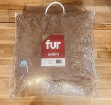 CordaRoy  s Bean Bag Cover Only Fur King 5ft 60"Plush X large Tan XL