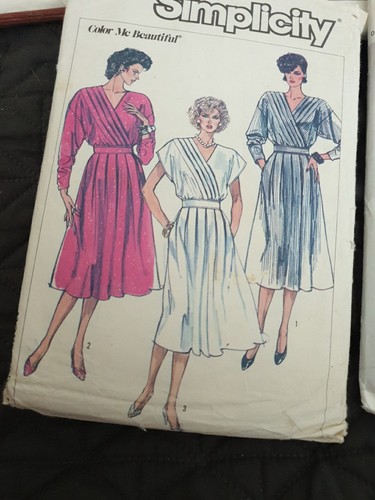 Simplicity Dress, Skirt Top Lot Pattern X 9 Esprit 1 Hour, Overnight Sucess Etc - Picture 10 of 13