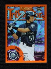 2016 Topps Finest 1996 Intimidators Orange Refractor 8/25 Ichiro Suzuki HOF b4d