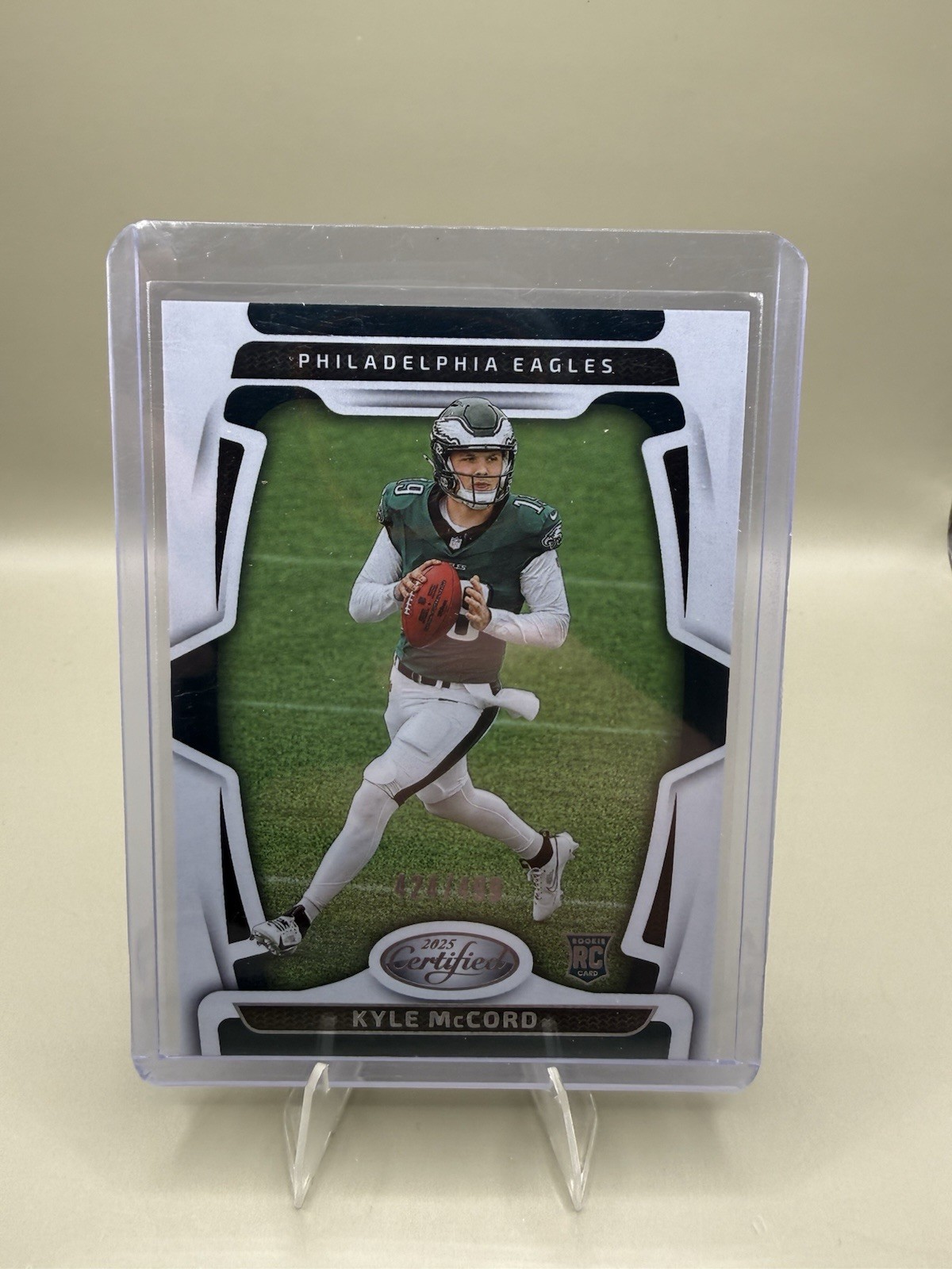 2025 Panini Certified - Rookies Kyle McCord #145 /499 (RC)