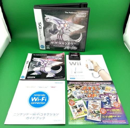 Genuine Japan Nintendo DS Pokémon Pearl Japanese Version CIB Pocket Monsters T20