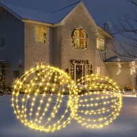 Weihnachtsbeleuchtung AußEn 2 StüCk Warmweiß Strombetrieben Deko Garten