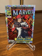 2022 Panini Donruss Marvels Shohei Ohtani #M-9 Diamond Refractor Parallel