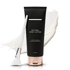 Retinol Body Lotion 100G Firming Body Cream for Crepey Skin silicone applicator