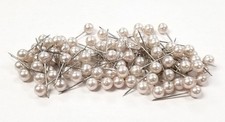Floral Corsage / Boutonniere Pin 3/4" Pixie Champagne 100pcs