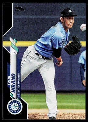Yoshi Hirano 2020 Topps Update #U-167 Black #/69 Seattle Mariners