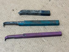 Lot de 3 barreaux de tournage plaquette brasée