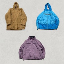 L.L.Bean Womens 3 Piece Outfit Bundle Size L Coats + Rain Jackets