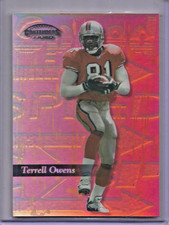 Terrell Owens 1999 Playoff Contenders SSD Red Speed #033/100