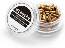 Lighter Flints 100 Pcs, Premium Flint Replacement Refills, Multi-Brand Compatibl