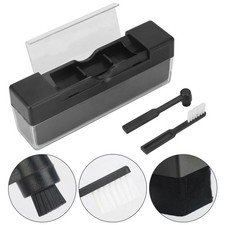 Vinyl Record Cleaner Kit Anti Static Velvet Brush LP Turntable Dust Remover Tool