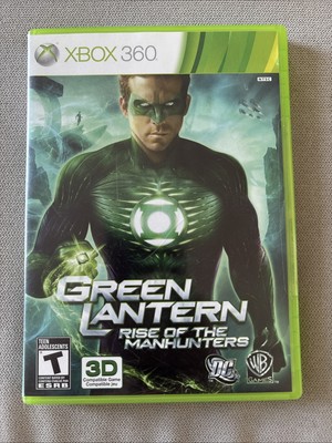Green Lantern: Rise of the Manhunters (Microsoft Xbox 360, 2011) POOR But Tested