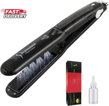 Imagen de DORISILK Steam Straightener for Hair, Professional Steam Flat Iron Salon Ceramic