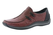 Rieker Womens Leather Anti-Stress Slip-On Loa...