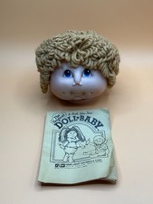 Vintage 1984 The Original Doll Baby Doll Head Blonde Short Martha Nelson Thomas