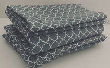 4 Cuts Cotton Blend Quilting Fabric 4 yards gray/white geometric