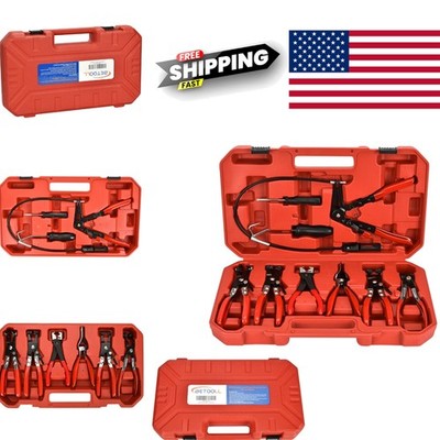 Professional Automotive Hose Clamp Pliers Set for Coolant Radiator Heater Repair