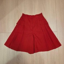 USED CHRISTIAN DIOR PANTS IN RED, VINTAGE SKIRT VERYGOOD