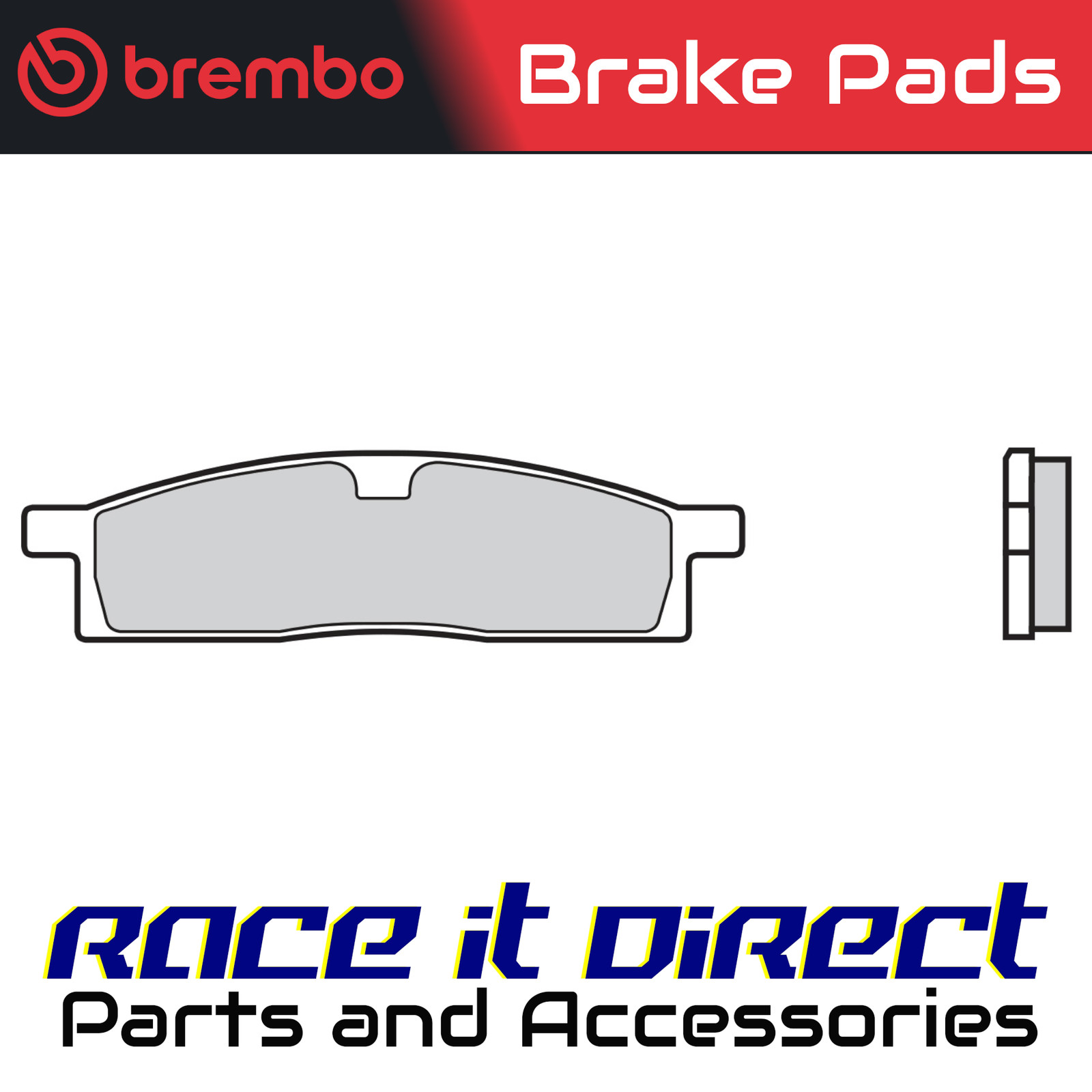Brake Pads for YAMAHA YZ 80 1986-1993 Front OG Street Brembo - Image 5