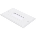 Wall Plate Cable Pass Through Hiders for Outlet Cover Entry Panel