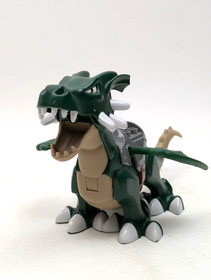 LEGO DUPLO Animal Land Large Dragon w/ Saddle Tan Underside 2004 Sets 4785 7846