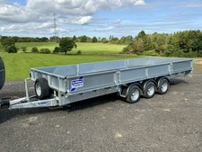 2026 New Ifor Williams 18ft Tri Axle Plant Trailer LM186G3
