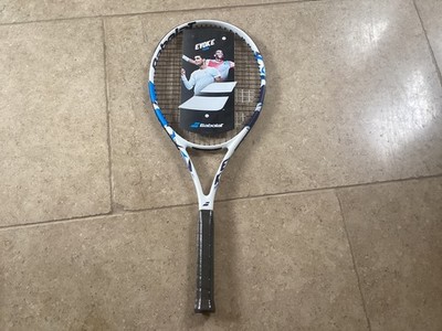 BABOLAT EVOKE TEAM TENNISSCHLÄGER BRANDNEU GRIP G2 4 1/4 WEISS BLAU