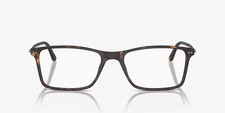 New Giorgio Armani Rectangle Man Eyeglasses AR7037 5570 Matte Dark Havana