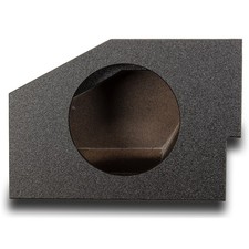 Fits Dodge Ram 02-15 Quad - Crew Truck Single 10" Sub Box Enclosure Rhino Coated