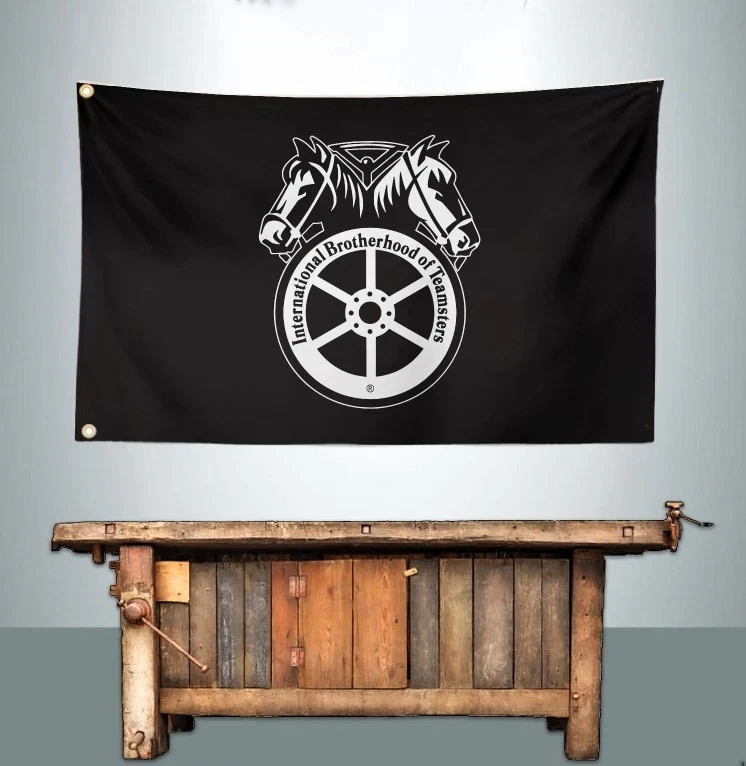 TEAMSTERS 3' X 5' BANNER FLAG Fast Shipping - product detail image 1