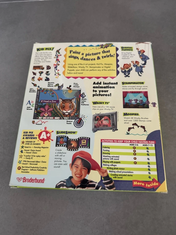 KID PIX Studio Big Box - Image Maker Edition - Rare! - Image 2 of 4