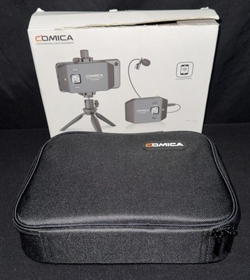 Comica CVM-WS50(H) UHF Wireless Microphone System, 6 Channels, Handheld