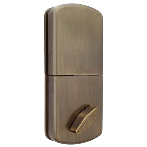 Df 02aq electronic keyless entry touchpad deadbolt door lock antique
