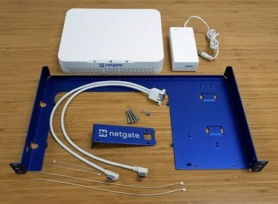 Netgate 4100 BASE pfSense+ Security Gateway Firewall Router VPN + Rack Mount PSU