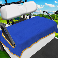 Golf Cart Seat Covers, Golf Cart Seat Towel Blanket for All EZGO, Club Cars, Ico