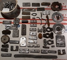 L12  10.07 Lb. Lot Soft Lead, Ingots  Other. 161.2 oz. , Lots of pcs.