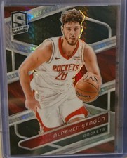 2023-24 Panini Spectra Alperen Sengun #17 International Red Prizm 