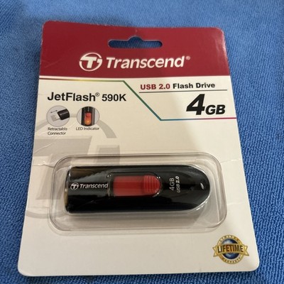 Transcend Jetflash 590k 4GB Brand New Sealed