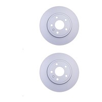 2 Bremsscheiben Voll Ø 68 Mm 12 Mm Hella Passend FüR U.A. Audi A4