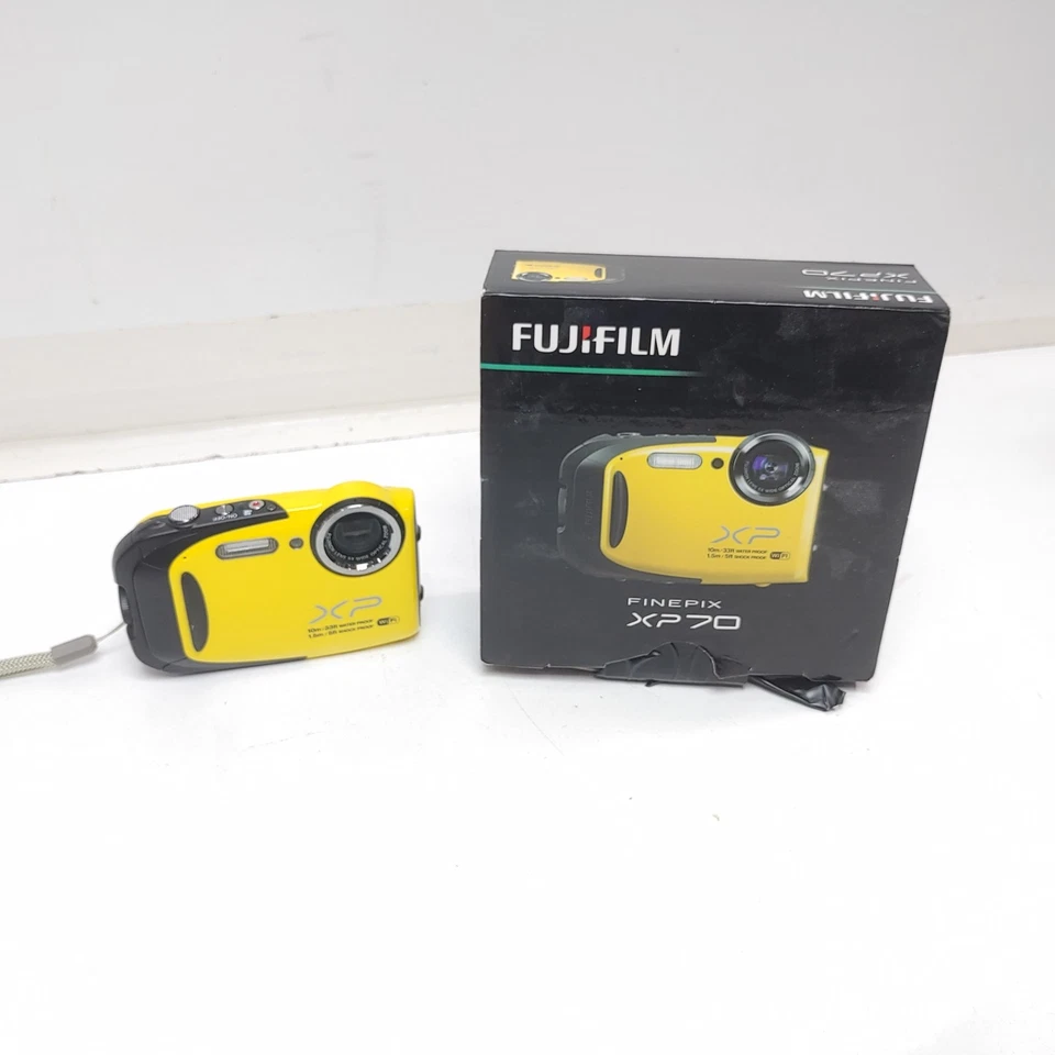 Camara Fujifilm XP70 16,4 MP Amarilla [PO250575], foto 3 de 3