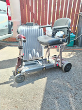 Airline Foldable 4-Wheel Travel Mobility Scooter Good Lithium Battery 490 ono