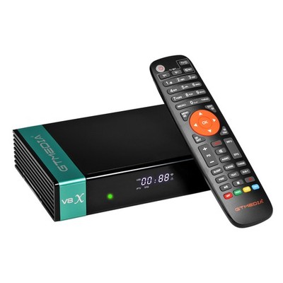 FTA DVB-S/S2/S2X Digital Satellite Receiver Decoder Sat Dish Antenna Set Top Box