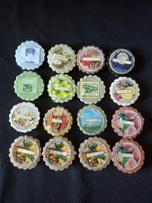 Yankee Candle Tarts Mixed Lot of 16 Peach Orange Blossom Harvest Hazelnut Coffee
